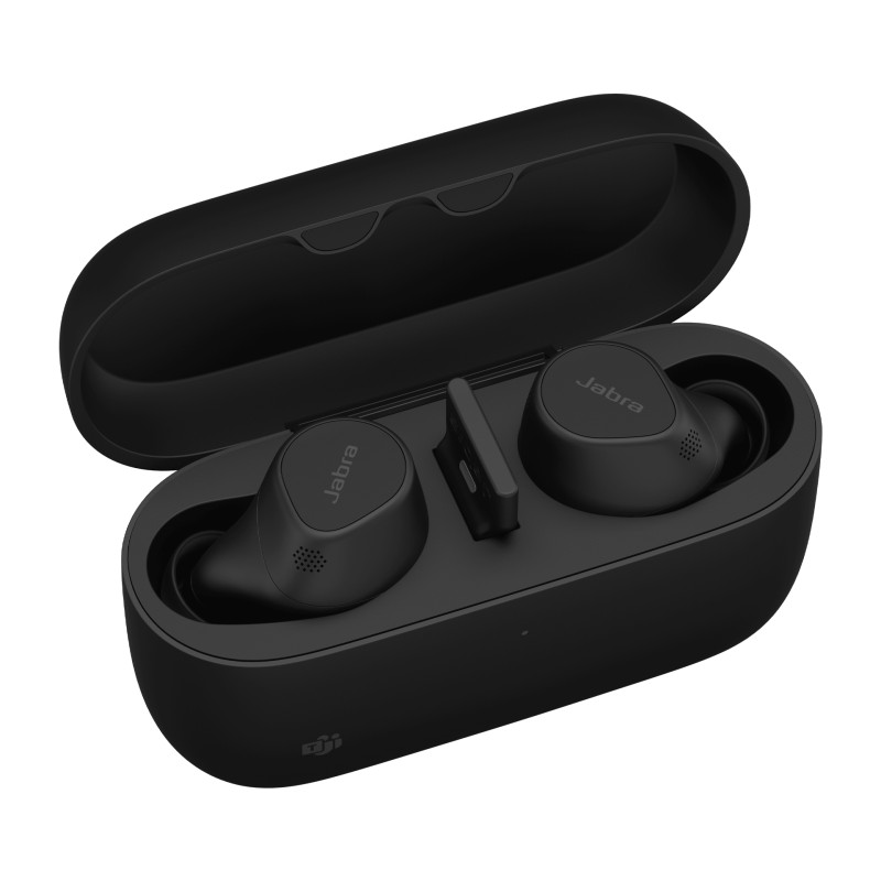 Jabra 20797-999-999 Evolve2 Buds, Inalámbrico, Oficina/Centro de llamadas, 5,4 g, Auriculares, Negro