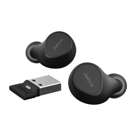 Jabra 20797-999-999 Evolve2 Buds, Inalámbrico, Oficina/Centro de llamadas, 5,4 g, Auriculares, Negro