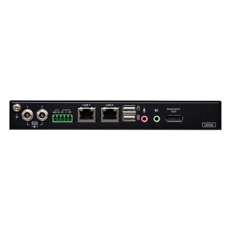 ATEN CN9950-AT-G 1 switch KVM a través de IP DisplayPort 4K de un solo puerto para acceso a recurso compartido local/remoto,