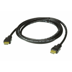 ATEN 2L-7D02H-1 Cable HDMI True 4K de alta velocidad con Ethernet de 2 m, 2 m, HDMI tipo A (Estándar), HDMI tipo A