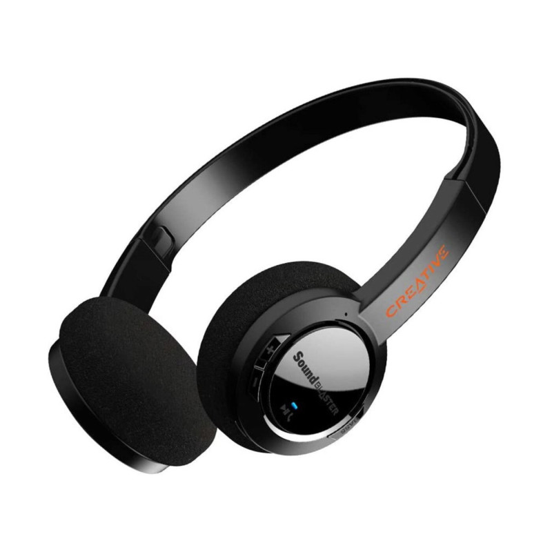 Creative Labs 51EF0950AA000 Sound Blaster JAM V2, Inalámbrico, Llamadas/Música, 20 - 20000 Hz, 84 g, Auriculares, Negro
