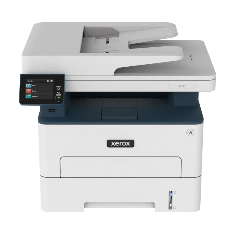 Xerox B235V_DNI B235 A4 34 ppm Inalámbrica Copia/impresión/escaneado/fax PS3 PCL5e/6 ADF 2 bandejas Total 251 hojas, Laser,