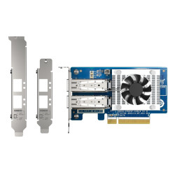 QNAP QXG-25G2SF-CX6 QXG-25G2SF-CX6, Interno, Alámbrico, PCI Express, Fibra, 25000 Mbit/s