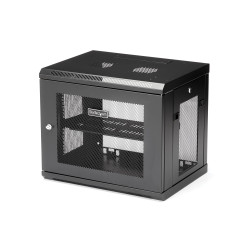 StarTech.com RK9WALM Armario Rack de Pared para Servidores 9U 19"2 Columnas y Estante 1U - Rack de Servidores de Montaje en