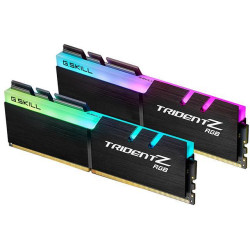 G.Skill F4-3200C16D-32GTZR Trident Z RGB F4-3200C16D-32GTZR, 32 GB, 2 x 16 GB, DDR4, 3200 MHz, 288-pin DIMM