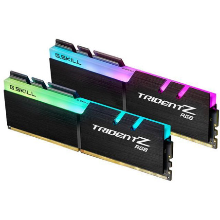 G.Skill F4-3200C16D-32GTZR Trident Z RGB F4-3200C16D-32GTZR, 32 GB, 2 x 16 GB, DDR4, 3200 MHz, 288-pin DIMM