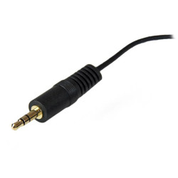 StarTech.com MU12MF Cable de 3,6m Alargador Extensor de Audio Mini Jack 3,5mm Chapado en Oro para Auriculares - Macho a Hembra, 2