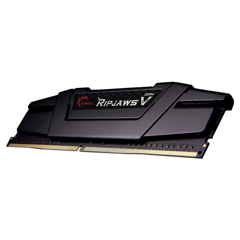 G.Skill F4-3200C16S-16GVK Ripjaws V F4-3200C16S-16GVK, 16 GB, 1 x 16 GB, DDR4, 3200 MHz, 288-pin DIMM, Negro