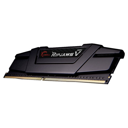 G.Skill F4-3200C16S-16GVK Ripjaws V F4-3200C16S-16GVK, 16 GB, 1 x 16 GB, DDR4, 3200 MHz, 288-pin DIMM, Negro