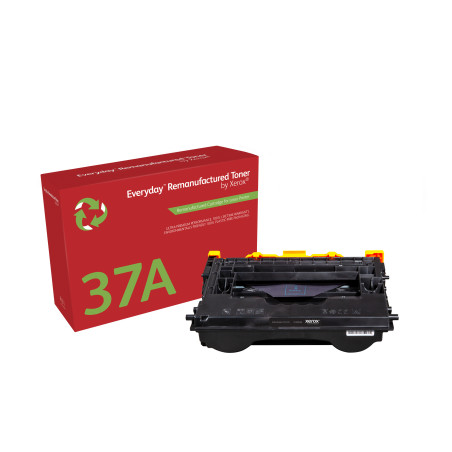 Xerox 006R03608 Tóner Everyday™ Mono remanufacturado de es compatible con HP 37A (CF237A), Capacidad estándar, 11000