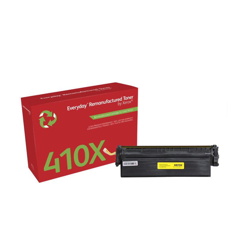 Xerox 006R03553 Tóner Everyday™ Amarillo remanufacturado de es compatible con HP 410X (CF412X), Capacidad alta, 5000