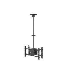 Equip 650370 Soporte de TV de doble pantalla para montaje en techo de 32"-75, 80 kg, 81,3 cm (32"), 165,1 cm (65"), 100 x 100