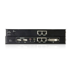 ATEN CE600-AT-G Extensor KVM Cat 5 DVI USB (1024 x 768 a 60m), Transmisor y receptor, Alámbrico, 60 m, Cat5, Cat5e, 1920 x 2