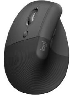 raton ergonomico inalambrico zurdo bluetooth 2.4 ghz logitech lift vertical ergonomic mouse hasta 4000dpi grafito