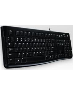 teclado k120 con cable usb formato normal oem negro