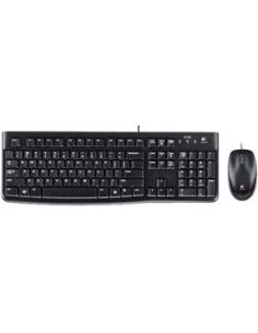 teclado y raton mk120 con cable usb formato normal negro