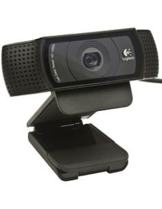 webcam c920 pro hd 1080p full hd fotos 15 megapixeles video hasta 1920x1080 microfono integrado audio estereo seguimiento facial