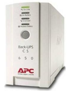 ups back cs650 650va 400w 230v line interactive formato torre 1xiec 320 c13 proteccion conta subidas de tension 3xiec 320 c13 ba