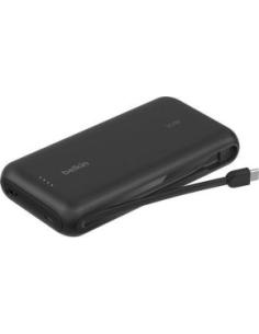 powerbank 20000mah carga rapida 30w puerto de salidad usb-a usb-c negro