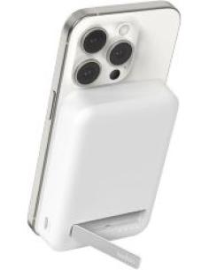 powerbank boost charge 10000mah magnetica con qi2 de 15w blanca