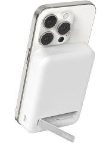 powerbank boost charge 10000mah magnetica con qi2 de 15w blanca