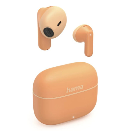 Hama 00221757 Freedom Light II, True Wireless Stereo (TWS), Llamadas/Música, Auriculares, Naranja