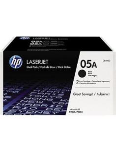 toner 05a negro pack ahorro 2 unidades