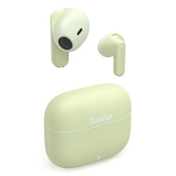 Hama 00221756 Freedom Light II, True Wireless Stereo (TWS), Llamadas/Música, Auriculares, Verde