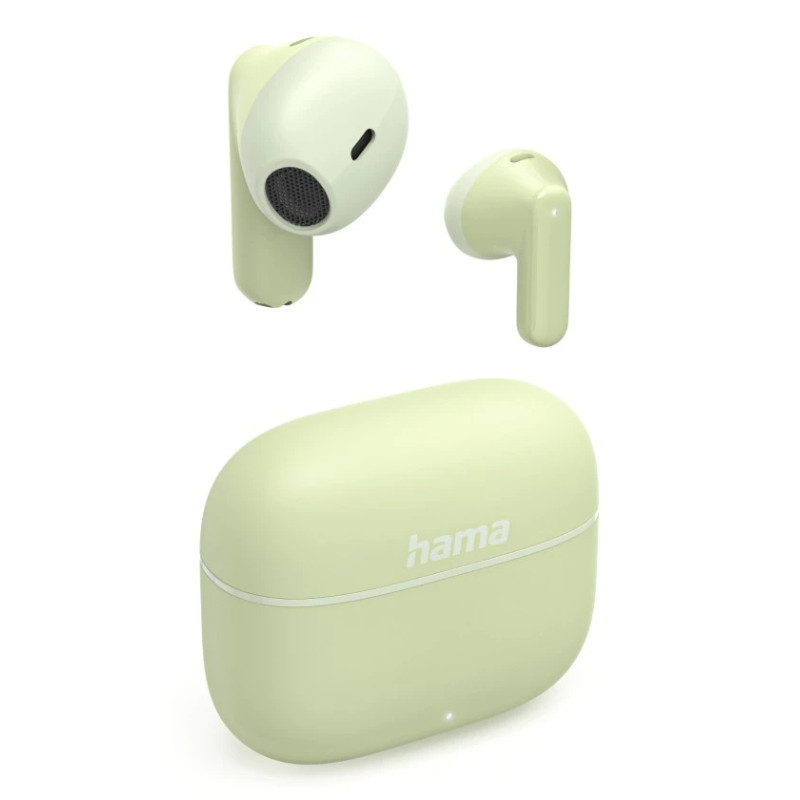 Hama 00221756 Freedom Light II, True Wireless Stereo (TWS), Llamadas/Música, Auriculares, Verde