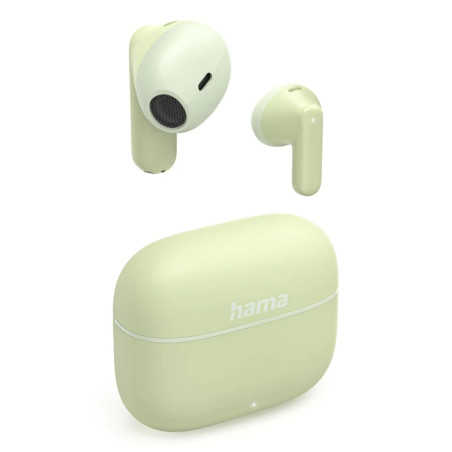 Hama 00221756 Freedom Light II, True Wireless Stereo (TWS), Llamadas/Música, Auriculares, Verde