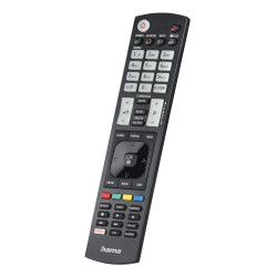 Hama 00221061 00221061, TV, IR inalámbrico, Botones, Negro