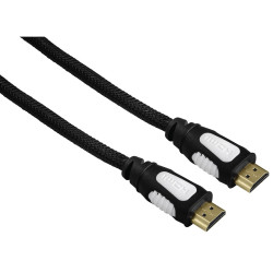 Hama 00056576 1.5m 2xHDMI, 1,5 m, HDMI tipo A (Estándar), HDMI tipo A (Estándar), 4096 x 2160 Pixeles, 3D, Negro