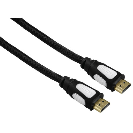 Hama 00056576 1.5m 2xHDMI, 1,5 m, HDMI tipo A (Estándar), HDMI tipo A (Estándar), 4096 x 2160 Pixeles, 3D, Negro