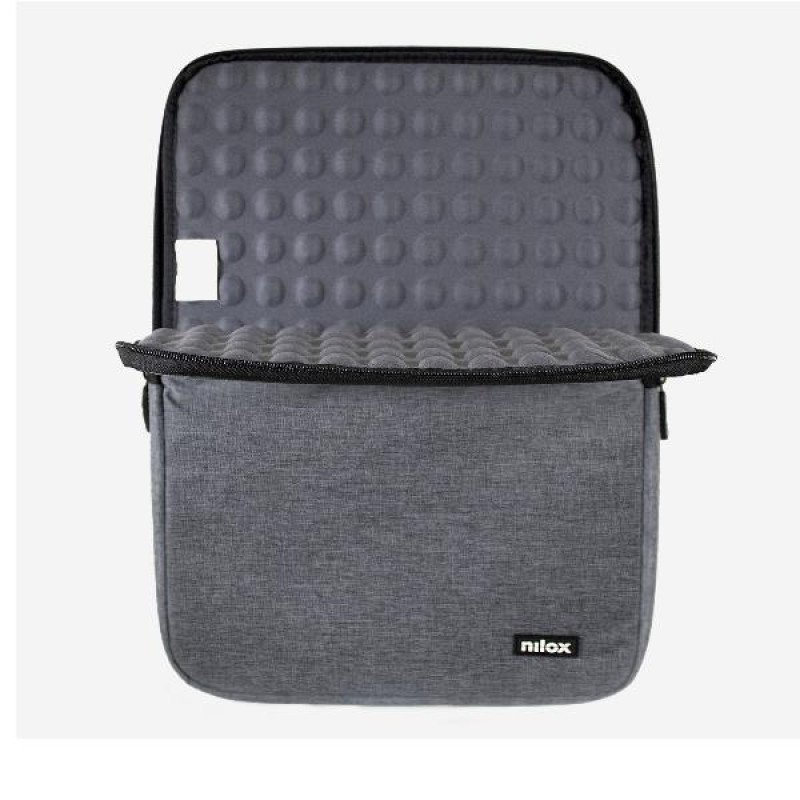 Nilox NXSL17GY SLEEVE 17.3 GRIS, Funda, 43,9 cm (17.3"), 150 g