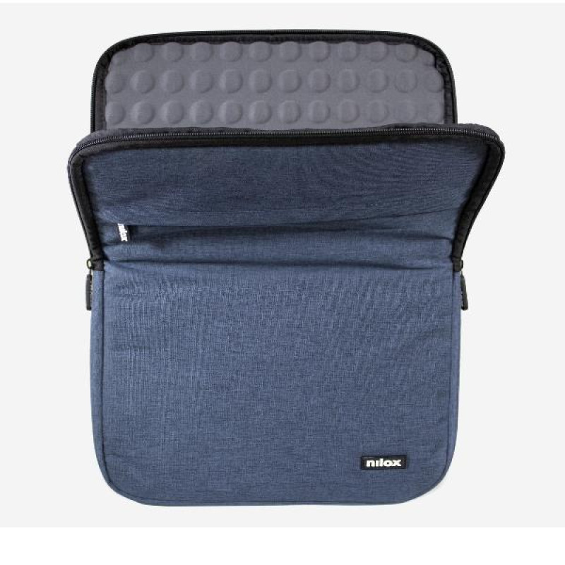 Nilox NXSL15BL SLEEVE 15.6 AZUL, Funda, 39,6 cm (15.6"), 140 g