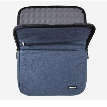 Nilox NXSL15BL SLEEVE 15.6 AZUL, Funda, 39,6 cm (15.6"), 140 g