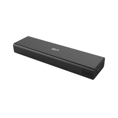 Silicon Power SP000HSPSDPD60CK PD60, Caja externa para unidad de estado sólido (SSD), M.2, PCI Express, SATA, 10 Gbit/s,
