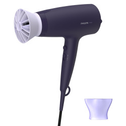 Philips BHD340/10 3000 series BHD340/10 Secador, CC, Violeta, Anilla para colgar, 1,8 m, 2100 W, 220-240 V