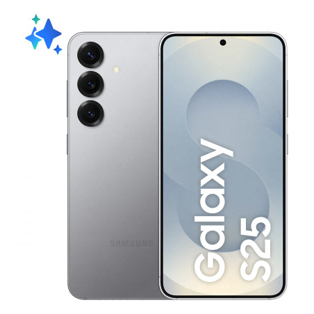 Samsung SM-S931BZSDEUB Galaxy S25 , 15,8 cm (6.2"), 12 GB, 128 GB, 50 MP, Android 15, Plata