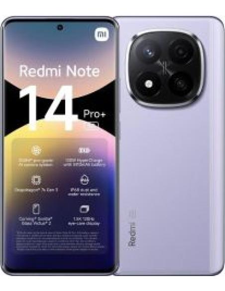 smartphone redmi note 14 pro plus nfc capacidad 512gb ram 12gb procesador snapdragon 7s gen 3 pantalla 6.67' camara frontal 20 m