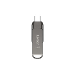 Lexar LJDD400128G-BNQNG JumpDrive LJDD400128G-BNQNG, 128 GB, USB Tipo C, 3.2 Gen 1 (3.1 Gen 1), 130 MB/s, Funda, Gris