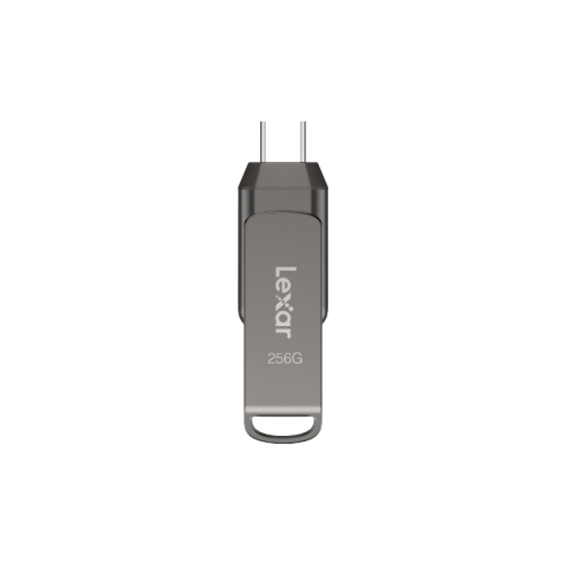 Lexar LJDD400128G-BNQNG JumpDrive LJDD400128G-BNQNG, 128 GB, USB Tipo C, 3.2 Gen 1 (3.1 Gen 1), 130 MB/s, Funda, Gris