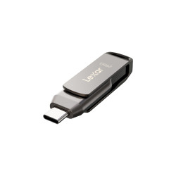 Lexar LJDD400128G-BNQNG JumpDrive LJDD400128G-BNQNG, 128 GB, USB Tipo C, 3.2 Gen 1 (3.1 Gen 1), 130 MB/s, Funda, Gris 2