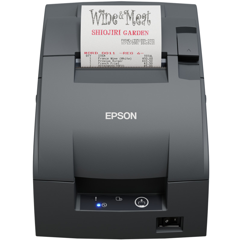 Epson C31CL27102 TM-U220IIB (102), Matriz de punto, Impresora de recibos, 4,7 lps, 16 carácteres por pulgada, 8,3 cm,