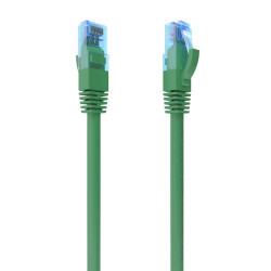 AISENS A135-0811 Cable De Red Latiguillo RJ45 Cat.6 UTP AWG26 CCA, Verde, 2.0 m, 2 m, Cat6, U/UTP (UTP), RJ-45, RJ-45, Verde