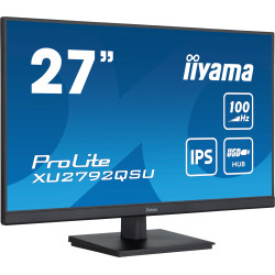 iiyama XU2792QSU-B6 ProLite , 68,6 cm (27"), 2560 x 1440 Pixeles, Quad HD, LED, Negro