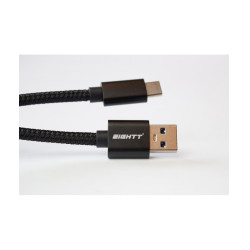 Eightt ECT-4B-2M ECT-4B-2M, 2 m, USB C, USB A, USB 2.0, 0,48 Gbit/s, Negro