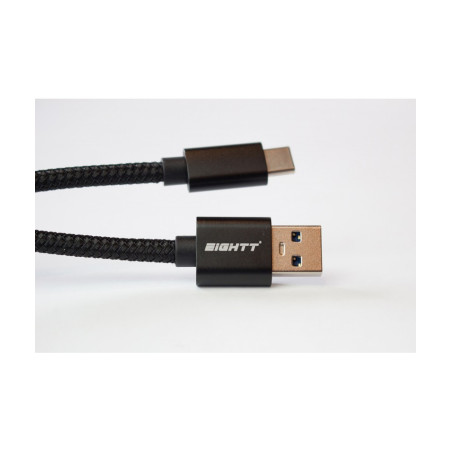 Eightt ECT-4B-2M ECT-4B-2M, 2 m, USB C, USB A, USB 2.0, 0,48 Gbit/s, Negro