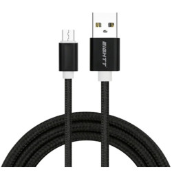 Eightt ECM-1B-2M ECM-1B-2M, 2 m, Micro-USB B, USB A, USB 2.0, 0,48 Gbit/s, Negro