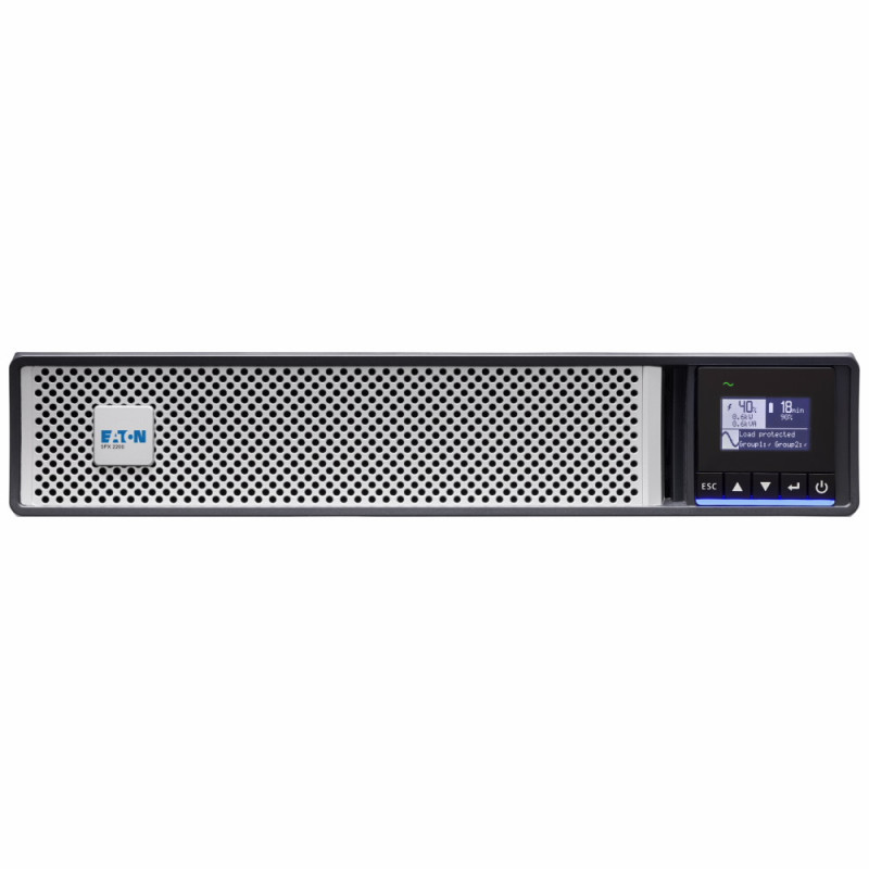 Eaton 5PX2200IRT2UG2 5PX2200IRT2UG2, Línea interactiva, 2,2 kVA, 2200 W, Onda sinusoidal pura, 160 V, 294 V